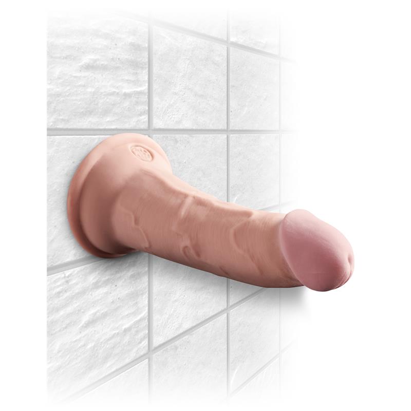 3D Dildo Triple Densidad Plus 6 Natural 4