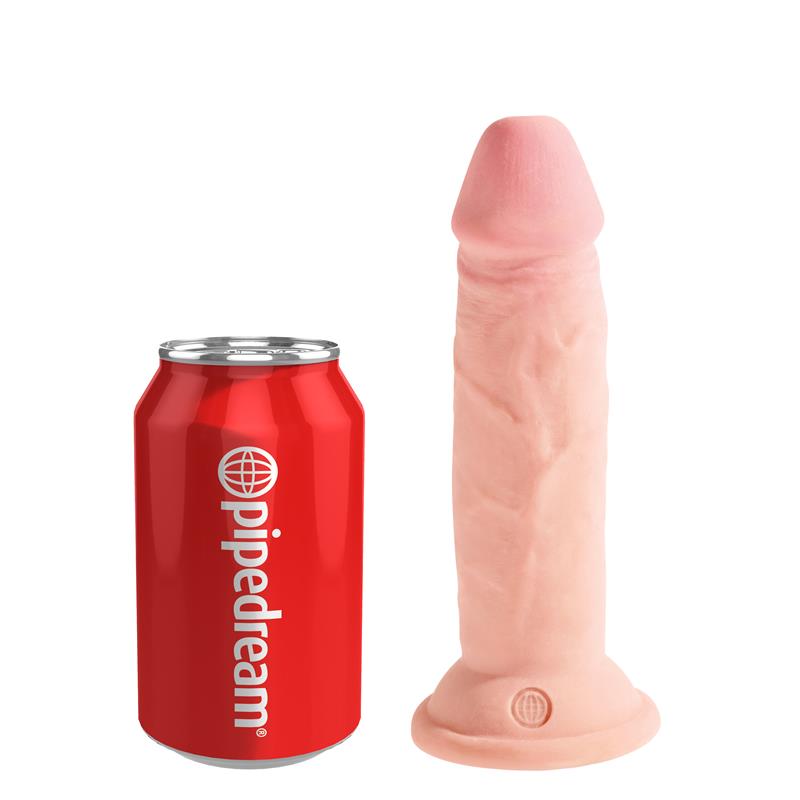 3D Dildo Triple Densidad Plus 6 Natural 3