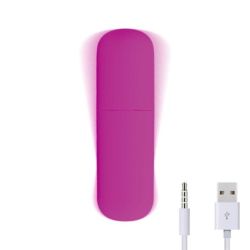 4Fun Bala Vibrador y 4 Fundas USB Impermeable Silicona 4