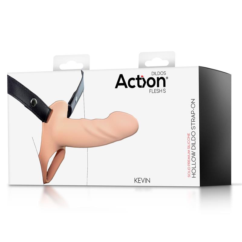 Action — Arnés strap-on con dildo hueco, talla S, imagen 10