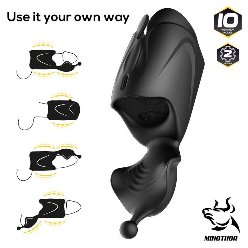 AdvaX One Masturbador Doble Motor Estimulación Multiple 7