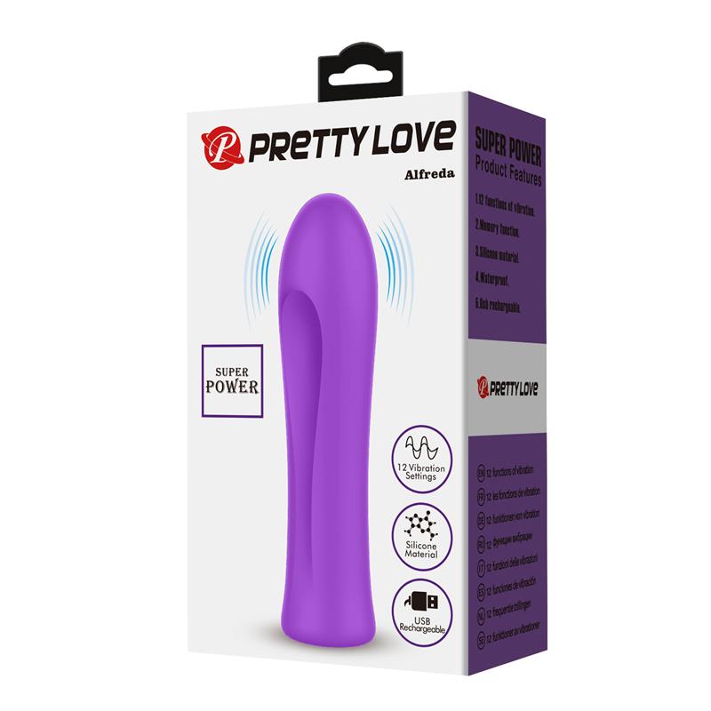 Alfreda Vibrador Púrpura 7