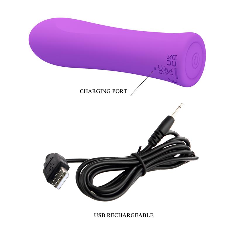Alfreda Vibrador Púrpura 5