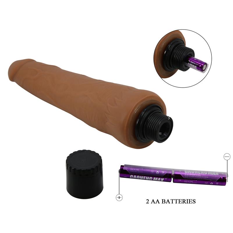 Alfredo Dildo con Piel Retractil 9,8