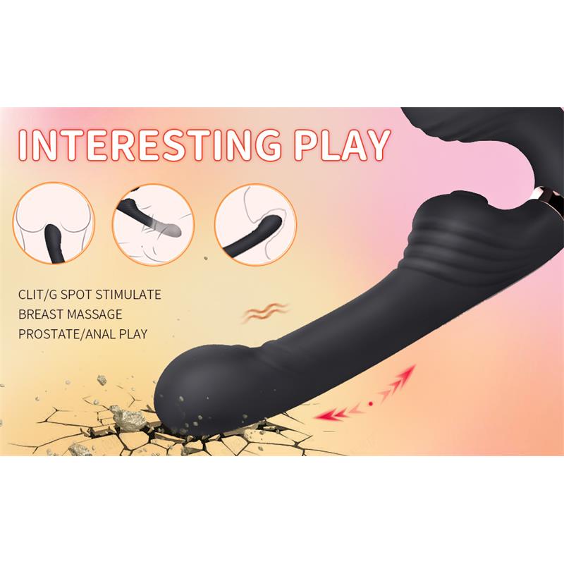 Allow Vibrador con Rotación y Thrusting