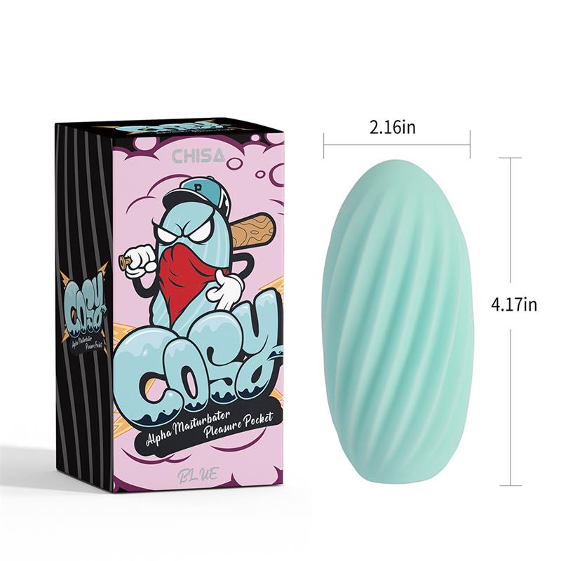 Alpha Masturbador Pleasure Pocket Azul