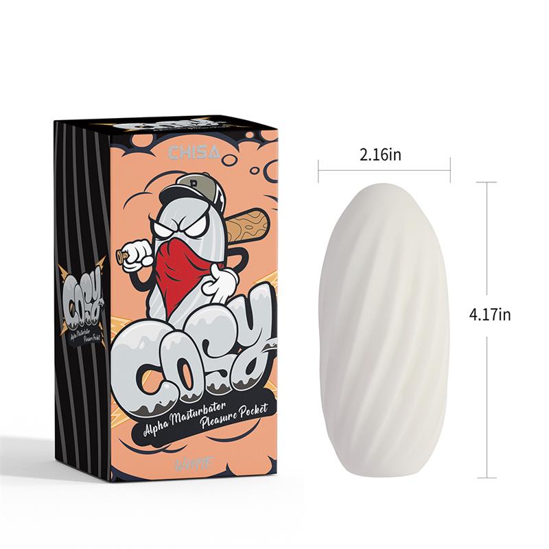 Alpha Masturbador Pleasure Pocket Blanco
