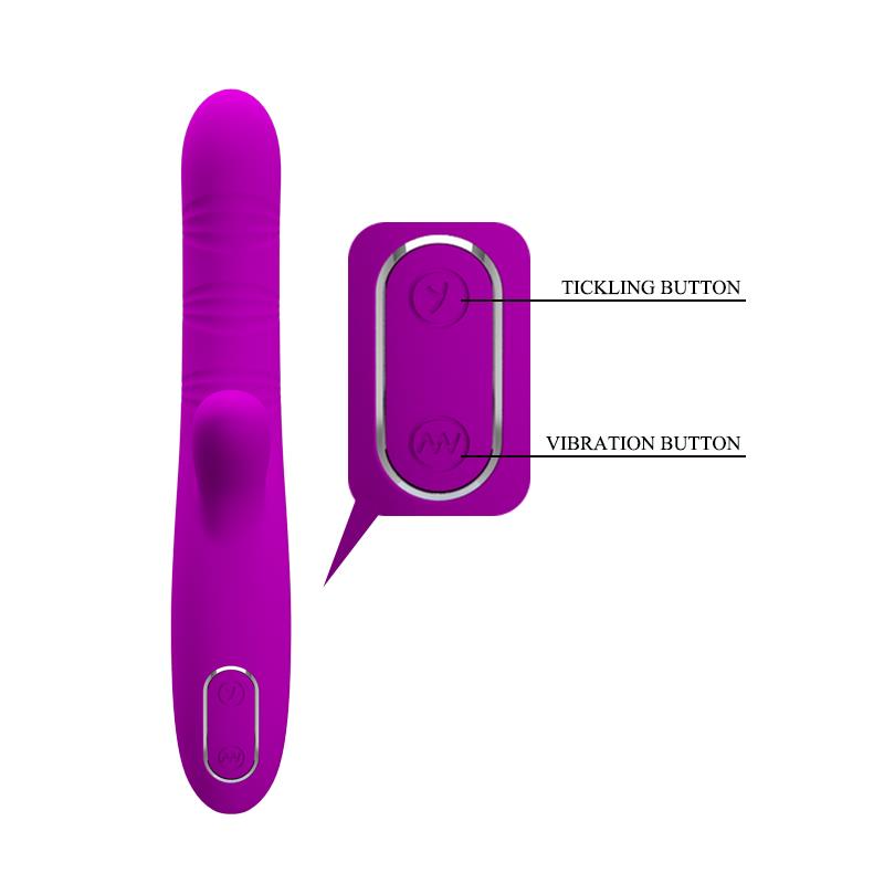 Angelique Vibrador con Movimiento Finger USB 7