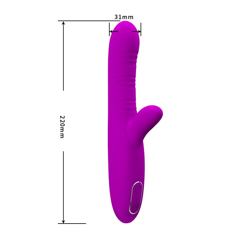 Angelique Vibrador con Movimiento Finger USB 8