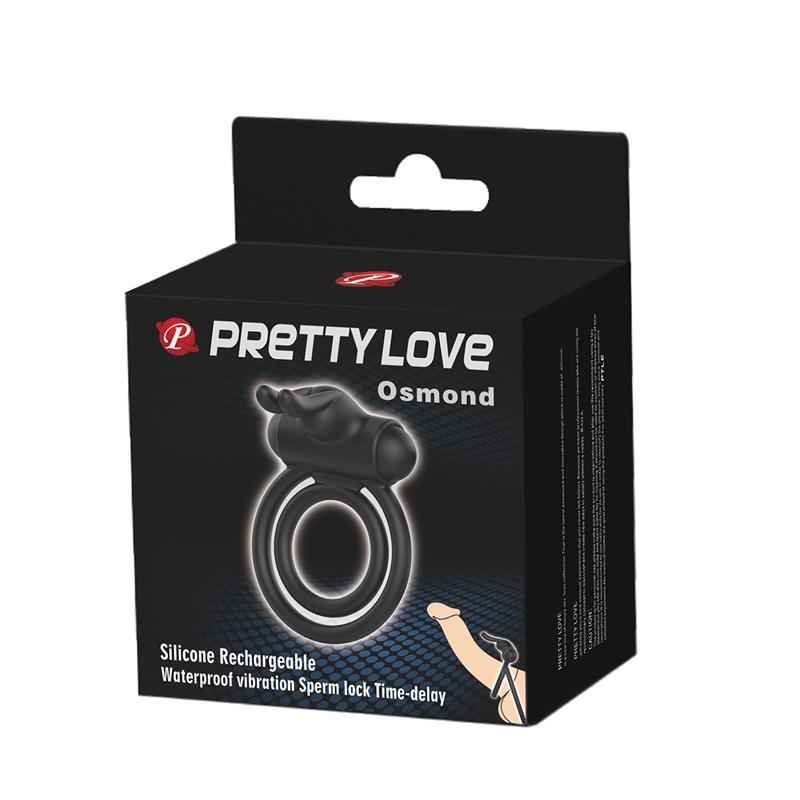 Anillo Doble para el Pene con Vibración Osmond