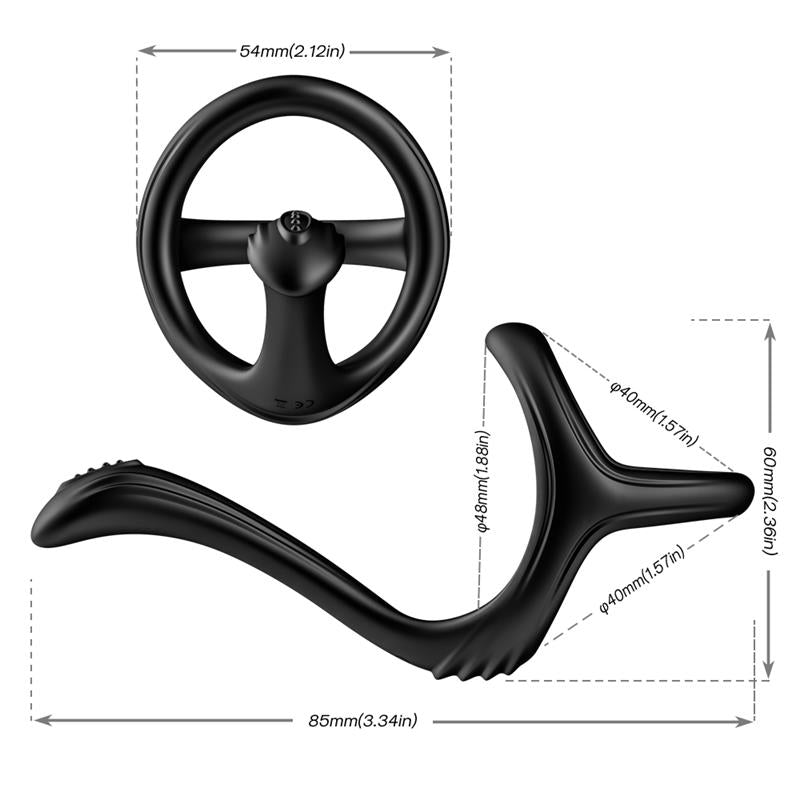 Anillo para el Pene con Estimulación Perianal 9