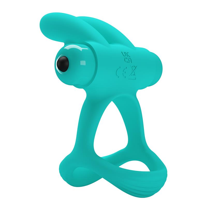 Anillo para el Pene con Vibración Passionate Dante Verde 3