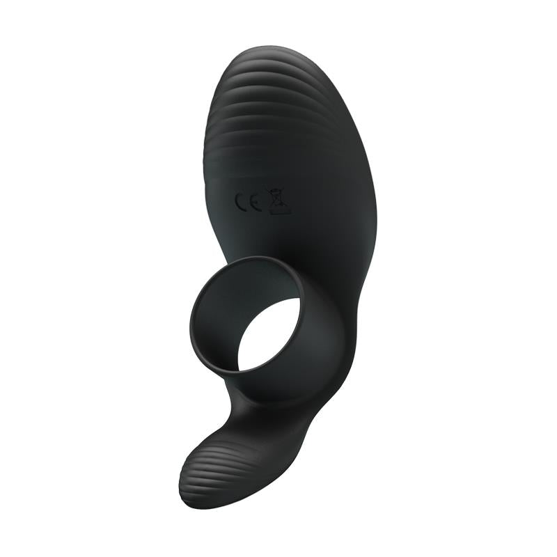 Anillo para el Pene con Vibración USB Silicona 4