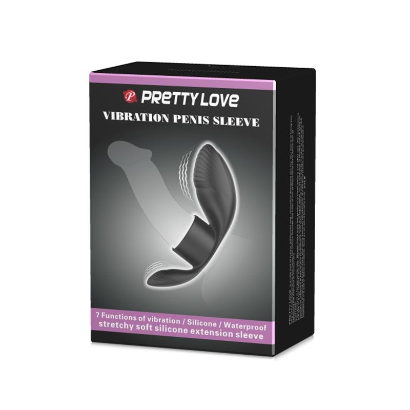 Anillo para el Pene con Vibración USB Silicona 11