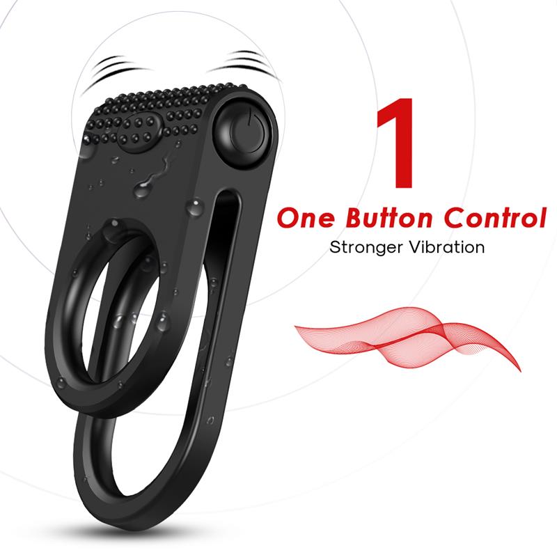Anillo para el Pene con Vibración 6