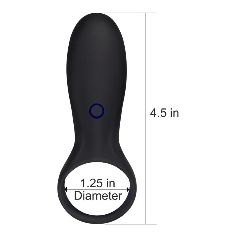 Anillo para el Pene iJoy Stamina Ring USB Negro 6