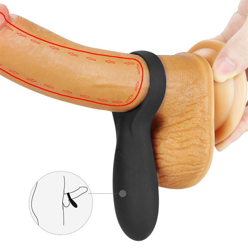 Anillo para el Pene iJoy Stamina Ring USB Negro 5