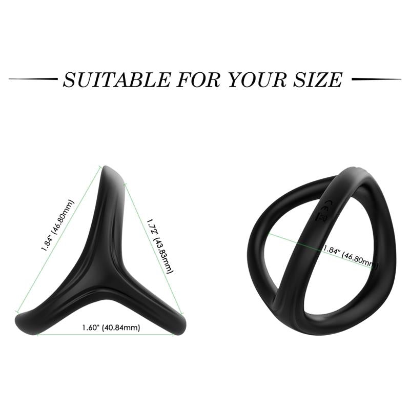 Anillo para el Pene Negro 10