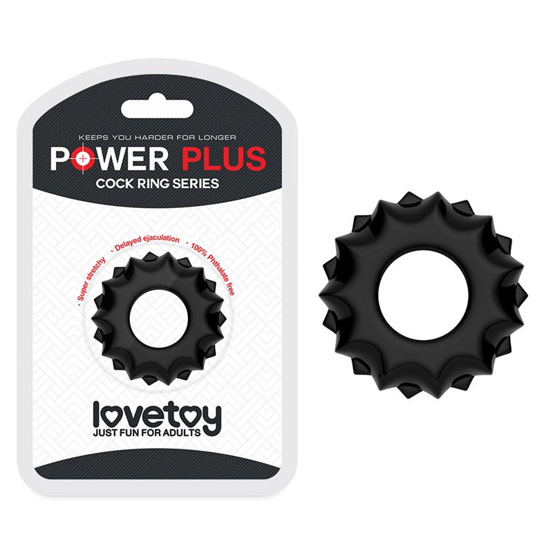 Anillo para el Pene Power Plus Negro 6