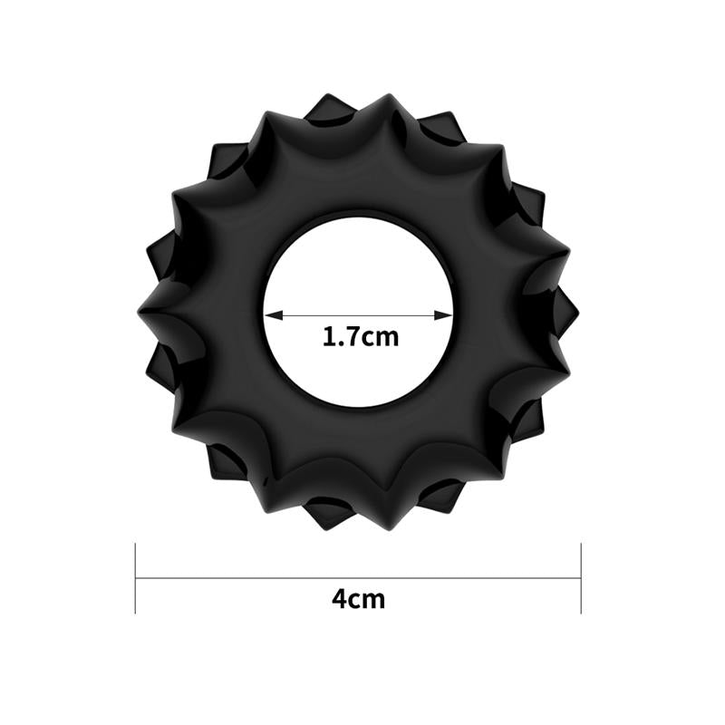 Anillo para el Pene Power Plus Negro 5