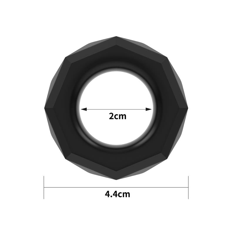 Anillo para el Pene Power Plus Negro 5