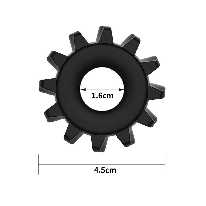 Anillo para el Pene Power Plus Negro 5