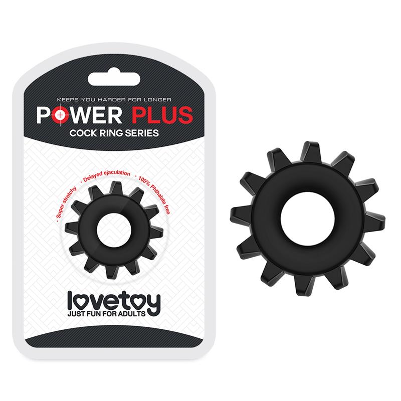 Anillo para el Pene Power Plus Negro 6