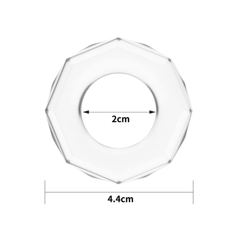 Anillo para el Pene Power Plus Transparente 5