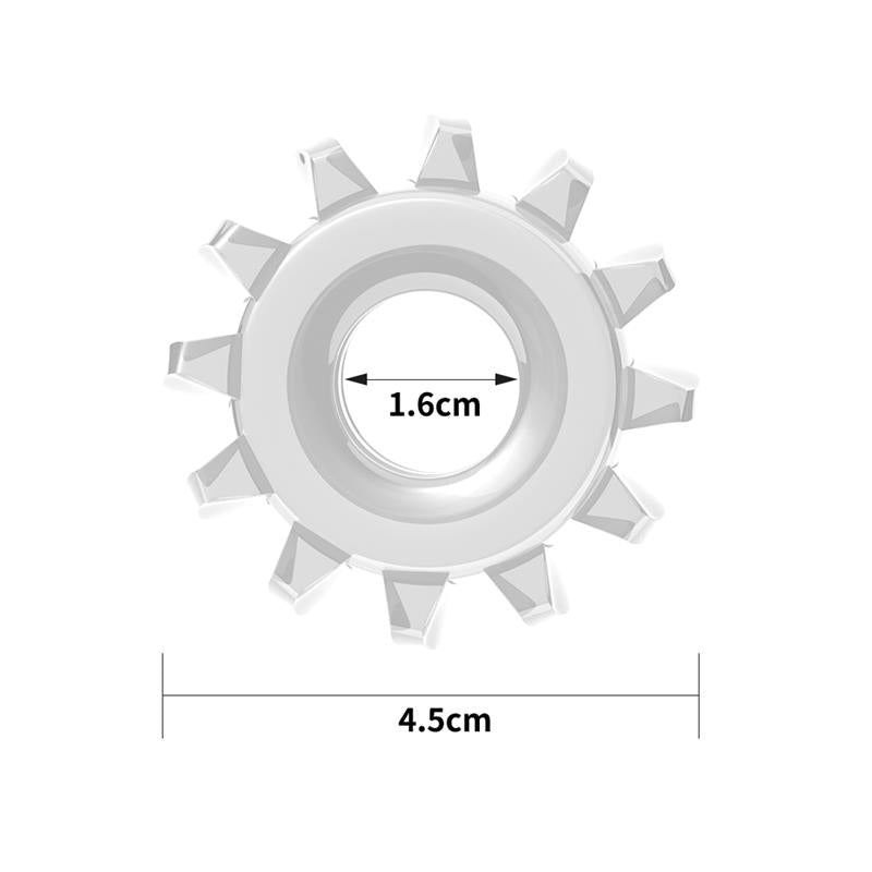 Anillo para el Pene Power Plus Transparente 5