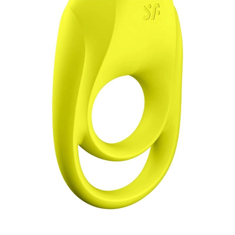Anillo para el Pene Spectacular Duo Amarillo Neón 2