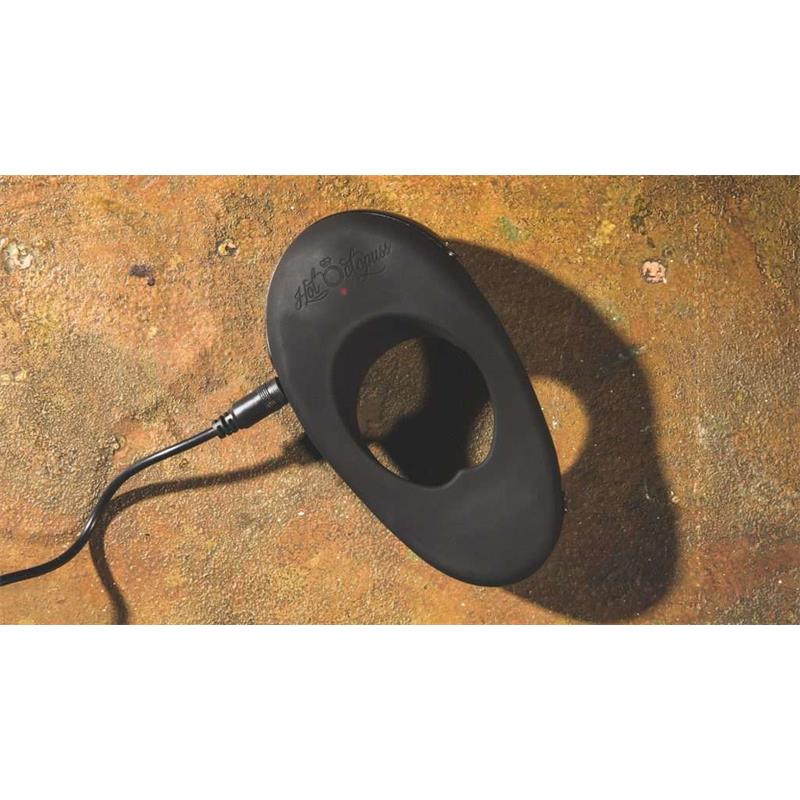 Anillo Vibrador Atom Plus Estimulación Perianal Negro 10