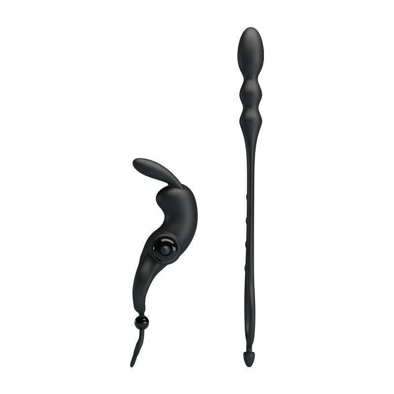 Anillo Vibrador con Cadena Anal Desmontable 5