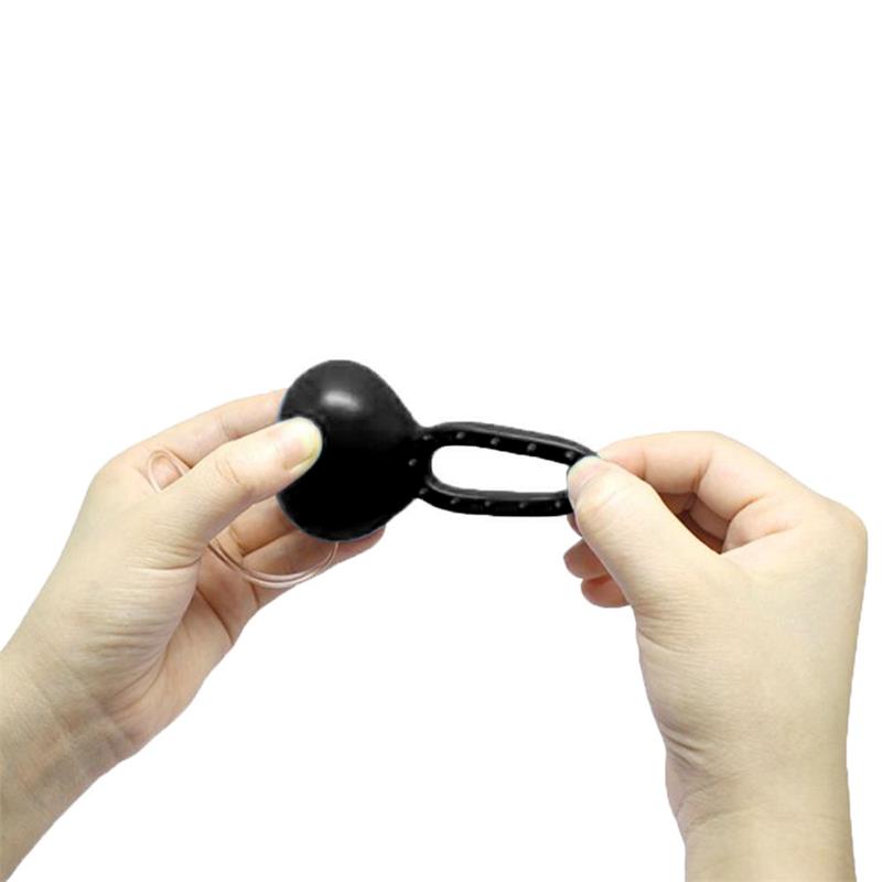 Anillo Vibrador con Control Remoto Negro 3