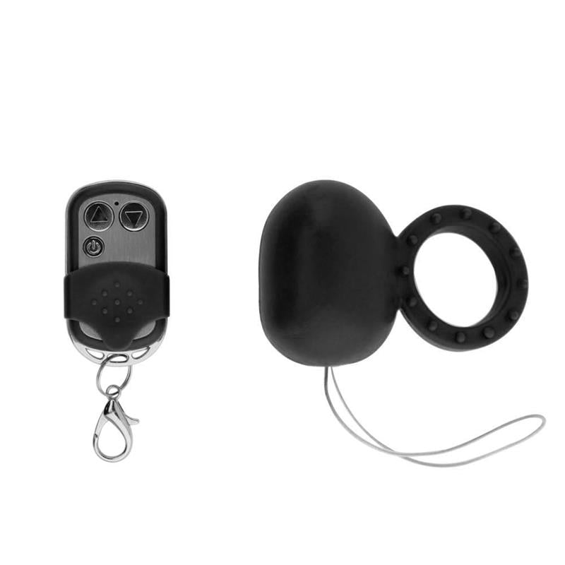 Anillo Vibrador con Control Remoto Negro 6