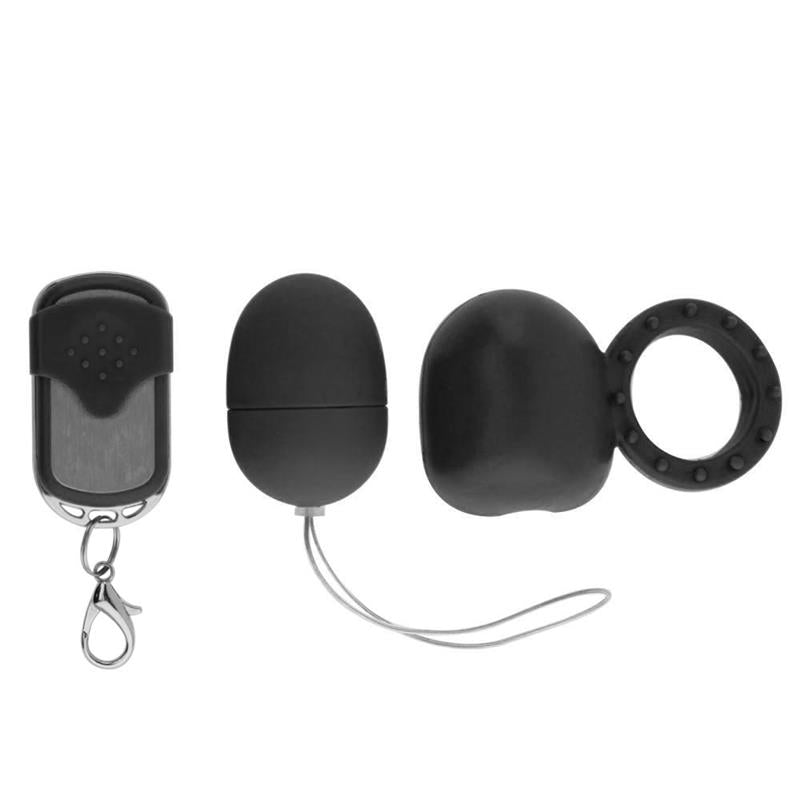Anillo Vibrador con Control Remoto Negro 5