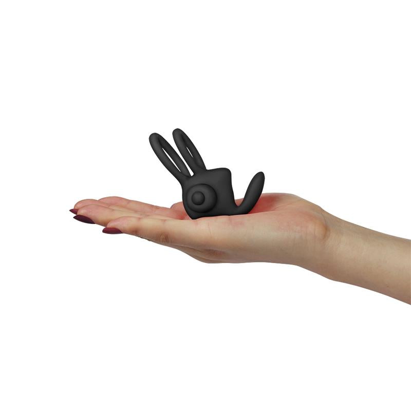Anillo Vibrador Doble Power Clit Duo Negro 5