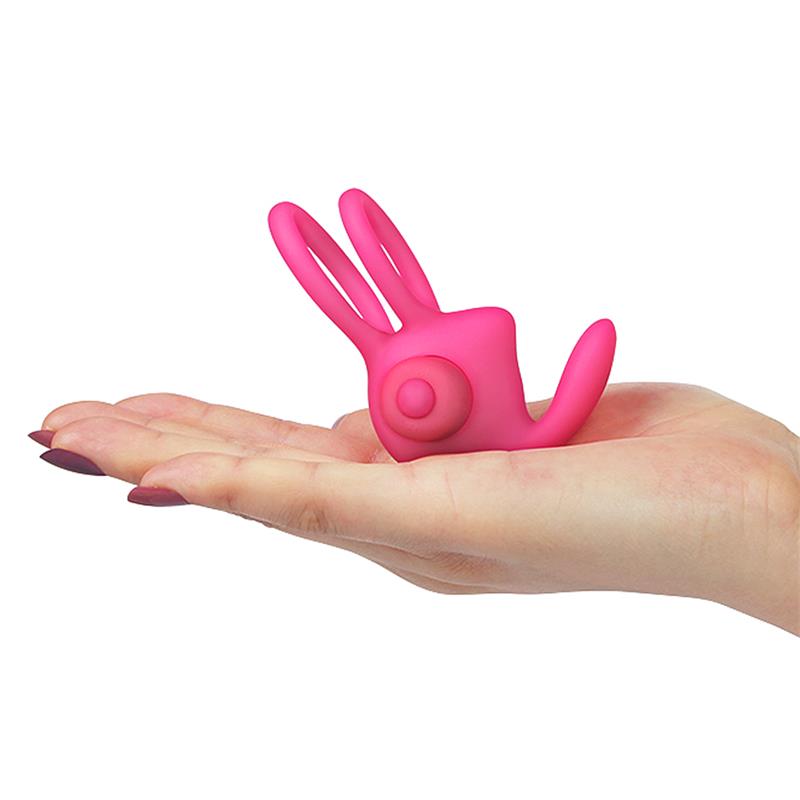 Anillo Vibrador Doble Power Clit Duo Rosa 4