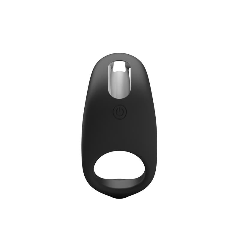 Anillo Vibrador Gemma USB Silicona Negro 3