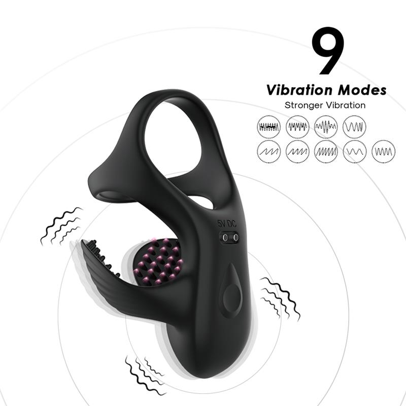 Anillo Vibrador para el Pene y Testículos 4