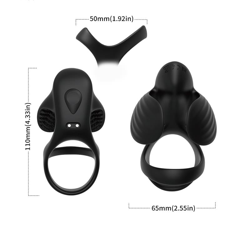 Anillo Vibrador para el Pene y Testículos 9