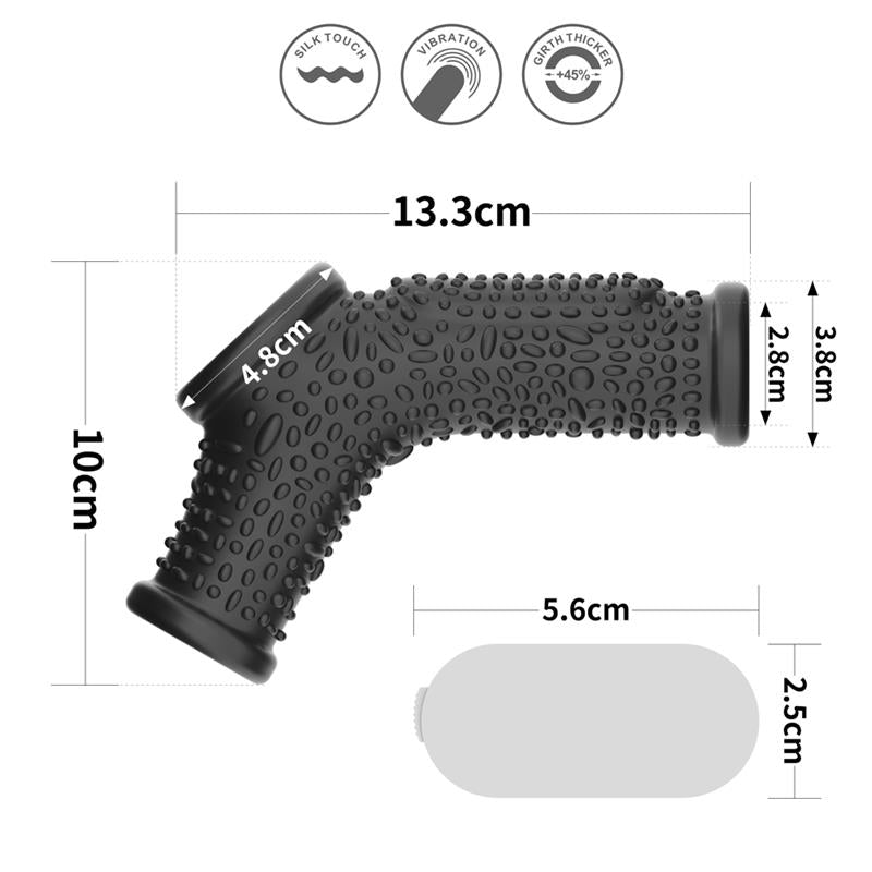 Anillo Vibrador para Pene y Escroto Drip Knights