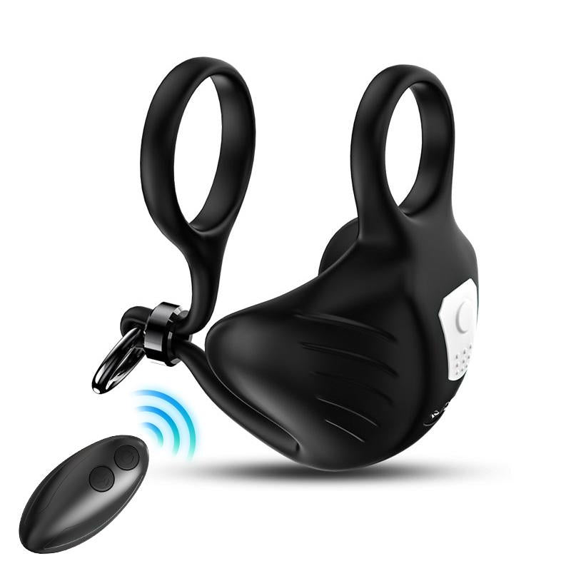 Anillo Vibrador para Pene y Testículos Ajustable 2