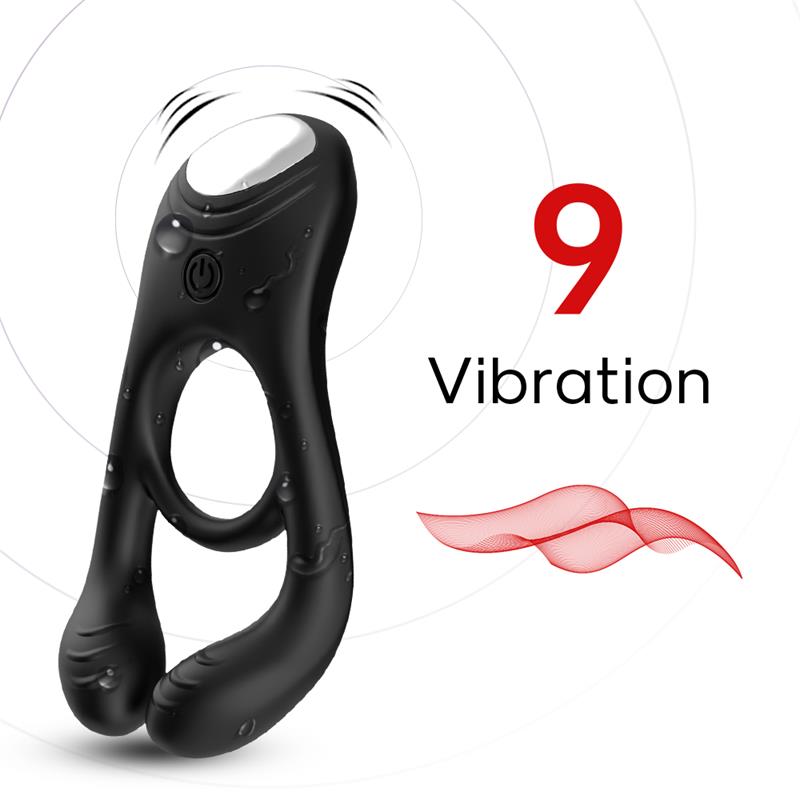 Anillo Vibrador para Pene y Testículos 11