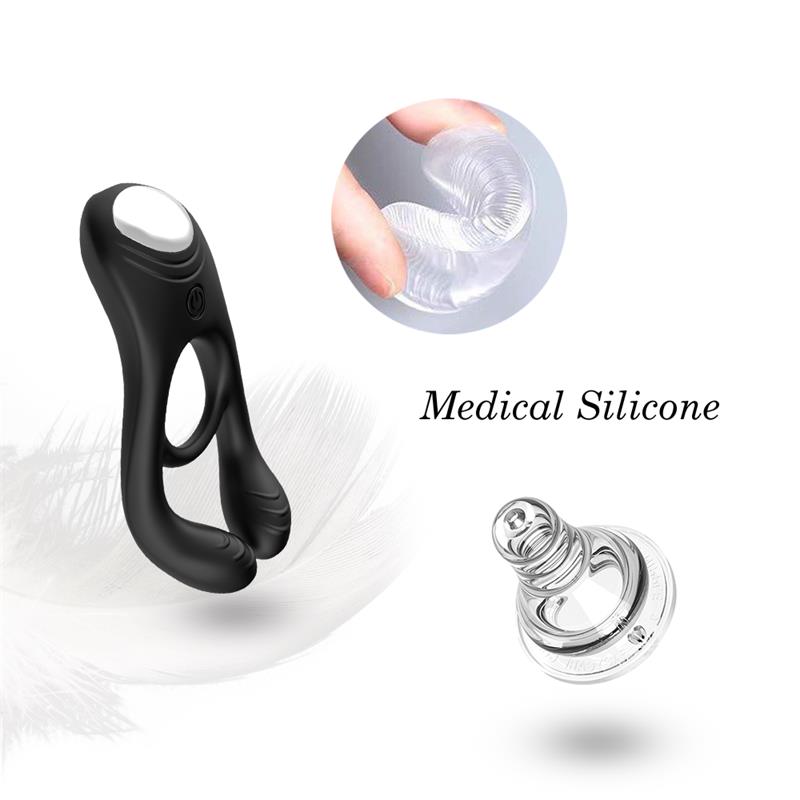 Anillo Vibrador para Pene y Testículos 10