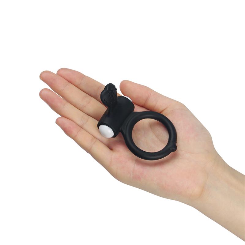 Anillo Vibrador Power Clit Negro 4