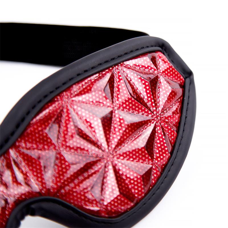 Antifaz Diamond Cuero Vegano, imagen 4