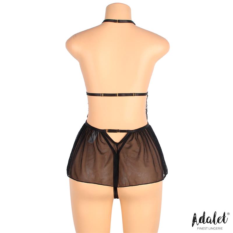 Ariella Body Espalda Abierta Patrón Floral