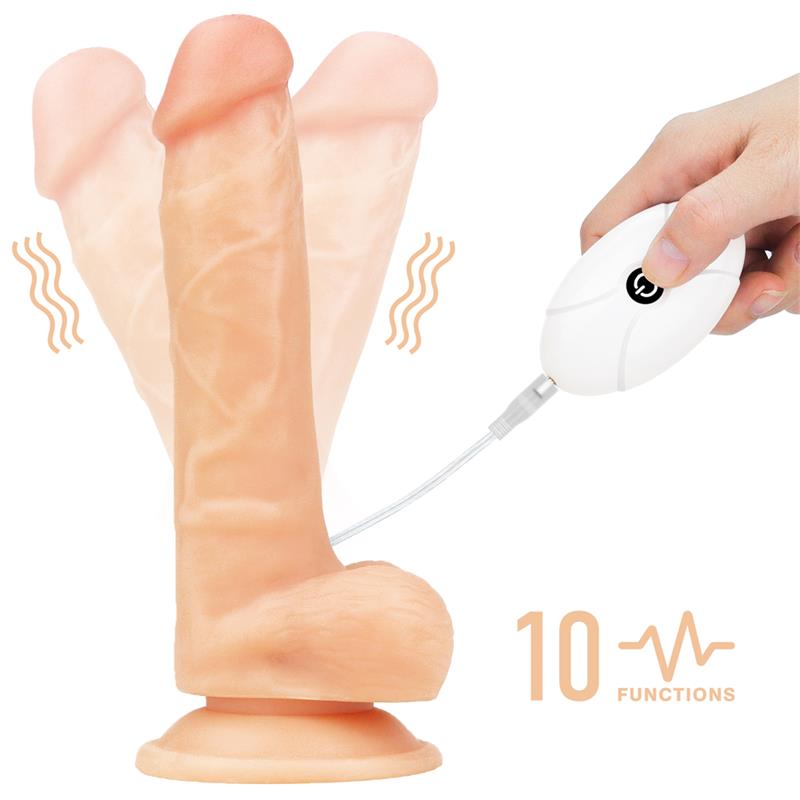 Arnés con Dildo con Vibración y Control Remoto 7.5 8