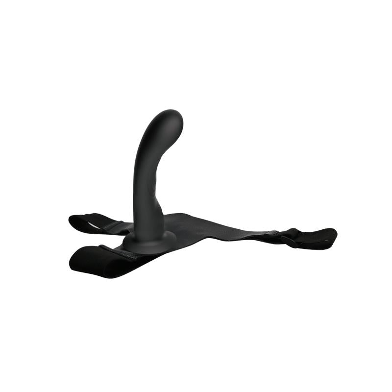 Arnés con Dildo de Silicona Negro 4