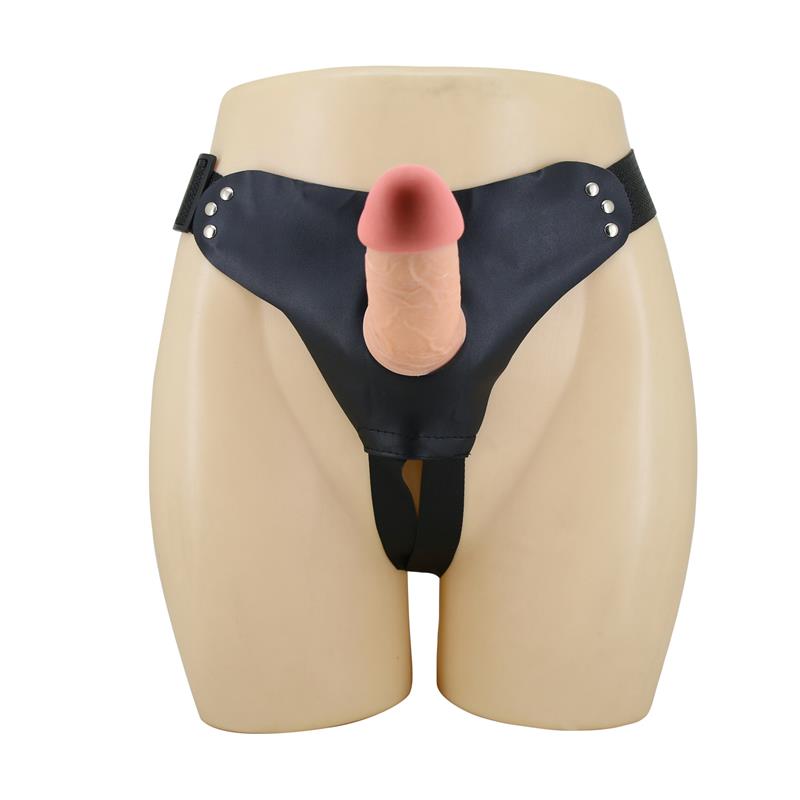 Arnés con Dildo Hueco 19 cm Mavis
